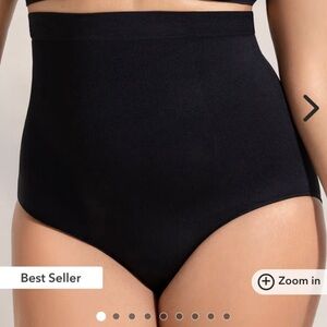 NWT Shapermint Essentials All Day Every Day High-Waisted Shaper Panty Black M/L